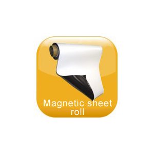 Magnetic sheet roll