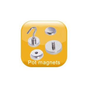 Pot magnets