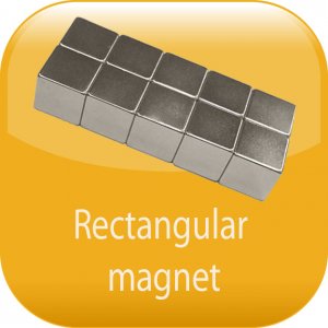 Rectangular magnet