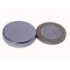 Neodymium magnetic discs 0,98 x 0,2in