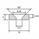 Neodymium screw magnet D12x4